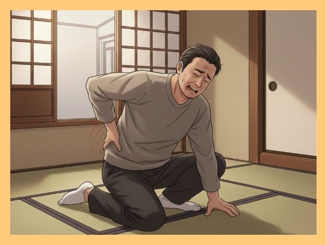 年明け、急性腰痛に注意！